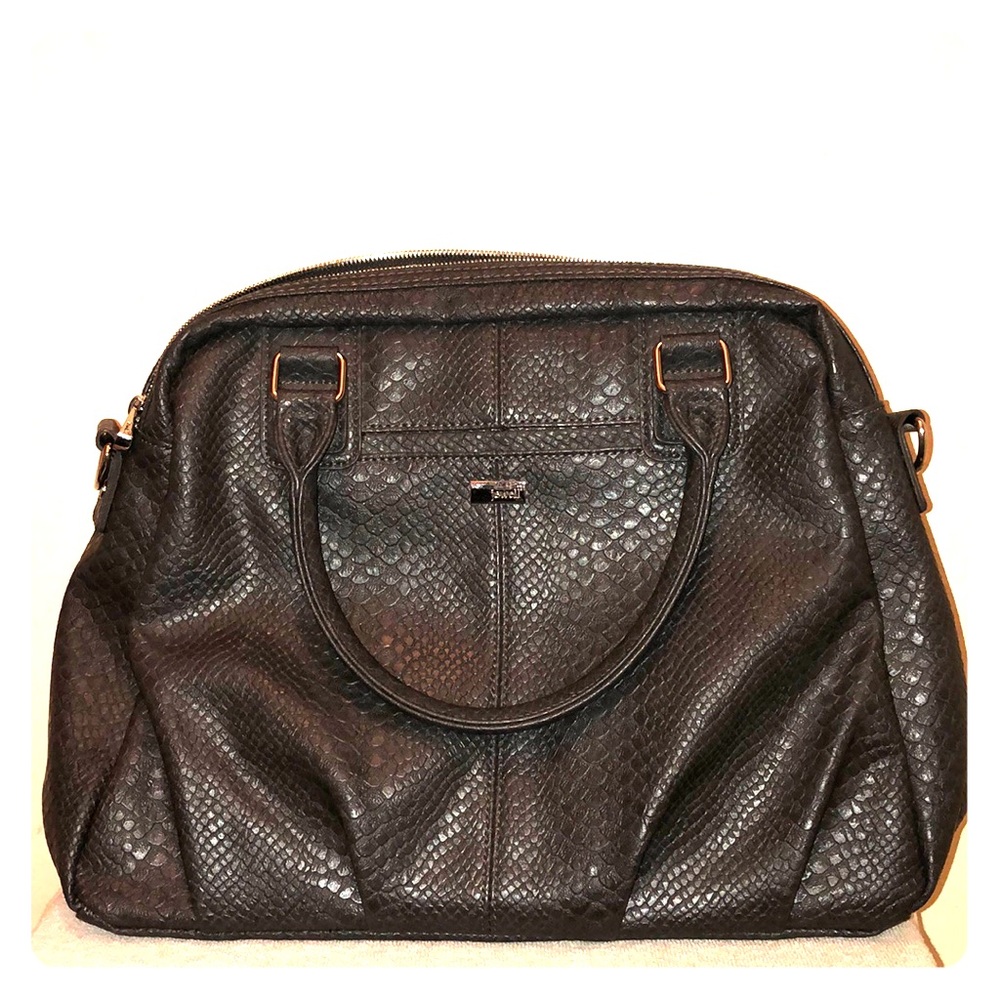 Like New Gray Snakeskin Purse